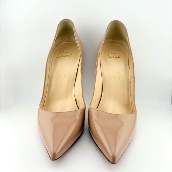 So Kate Christian Louboutin Nude Stiletto Heel w/ Original Dusties & Box in EUC - Picture 4 of 11